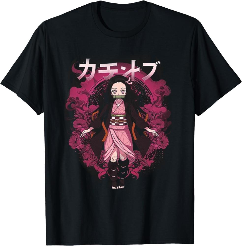 Dämonen Jäger: Kimetsu No Yaiba Nezuko Süßes T-Shirt, Geschenk für Fans Unisex T-Shirt