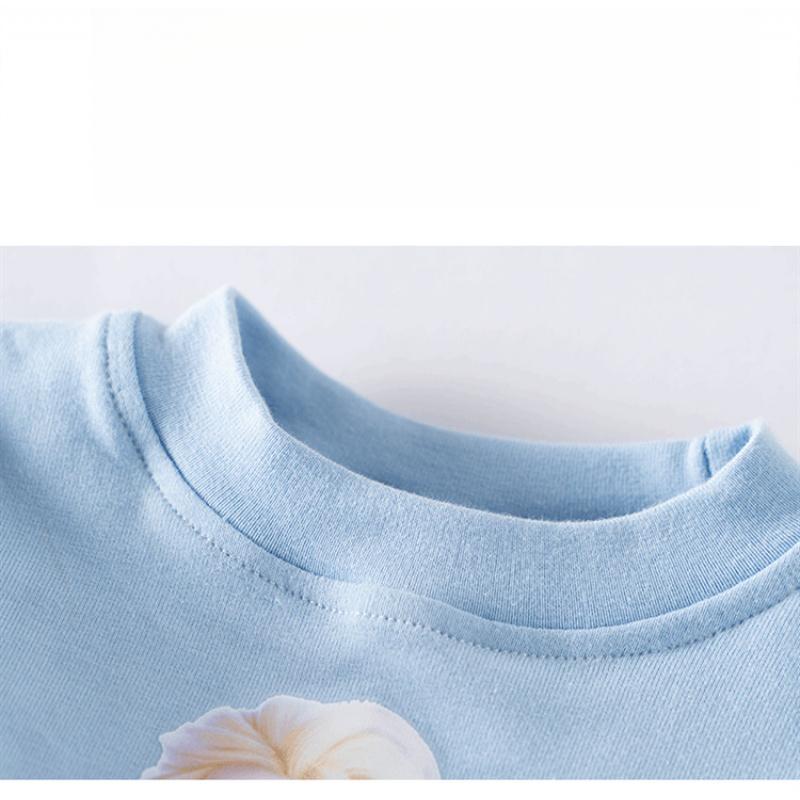 Mädchen Koreanischer Stil Langarm Elsa Prinzessinnenkleid Kinder Neu Herbst Elsa Kleid Baumwolle Netzrock