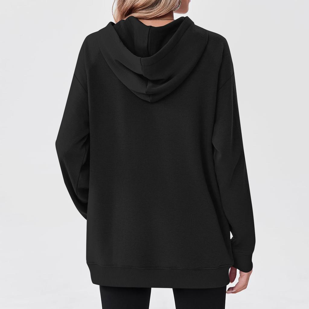 Women's Solid-color Fashionable Long-sleeved Top