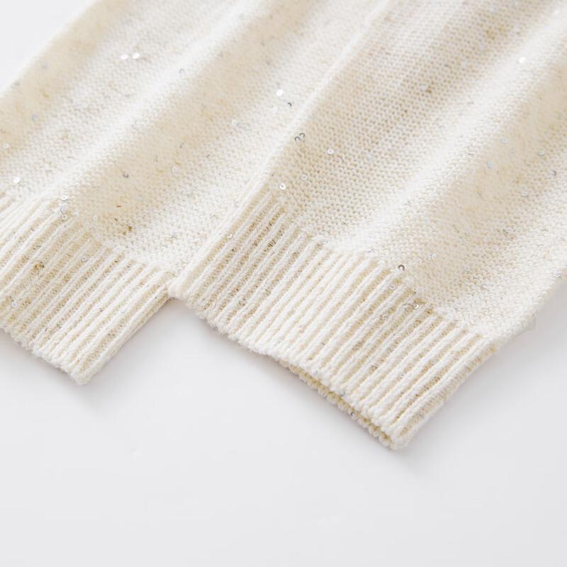 Women's V-Neck Lyocell Linen Blend Knit Cardigan