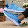 Women Running Shoes  New Fashion Lightweight Sneakers for Women Soft Sole Breathable Cushioning Tennis Sports Shoes Female