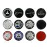60mm Emblem Cover for Mercedes Benz W211 W212 W124 W140 W163 W202 W203 W204 W215 Car Rear Badge Sticker Trunk Logo Accessories QU3