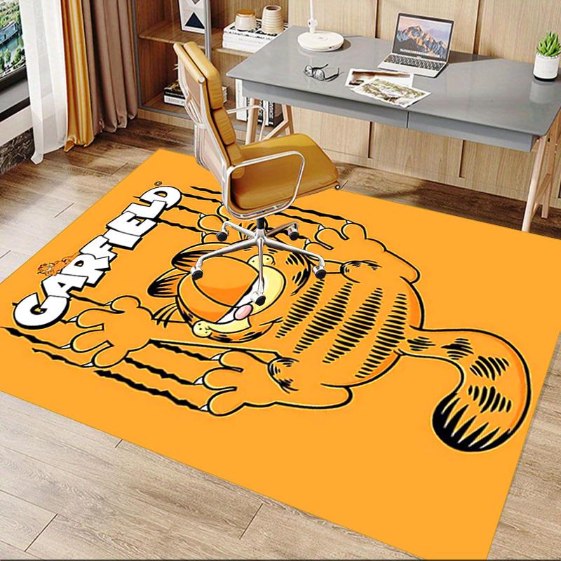 Garfield'S Whisker Woes Carpet For Playroom Bedroom Living Room Sofa Home Decorkids Game Area Rug Nonslip Floor Mat