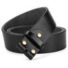 Men's Washable Genuine Leather Belt, Top Grain Cowhide, 3.8cm