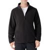 Men's Solid Color Zipper Pocket Work Jacket Men's Casual Lambskin Fleece Jacket