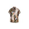 Leriya Fashion Herren Rayon Mann Freizeithemd Normale Passform Westlich (LfMs6063_OffWhite_L)