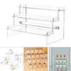 Acrylic Clear Display Stand Perfumes Organizer Acrylic Shelves Cupcake Shelf for Figures Food Desserts Holder Stand