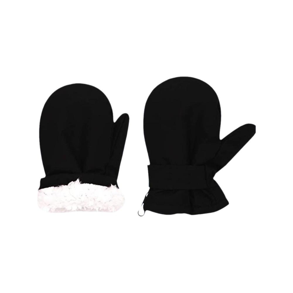 Waterproof Kids Mittens Fleece Lined Winter Gloves Thick Thermal Snow Mittens