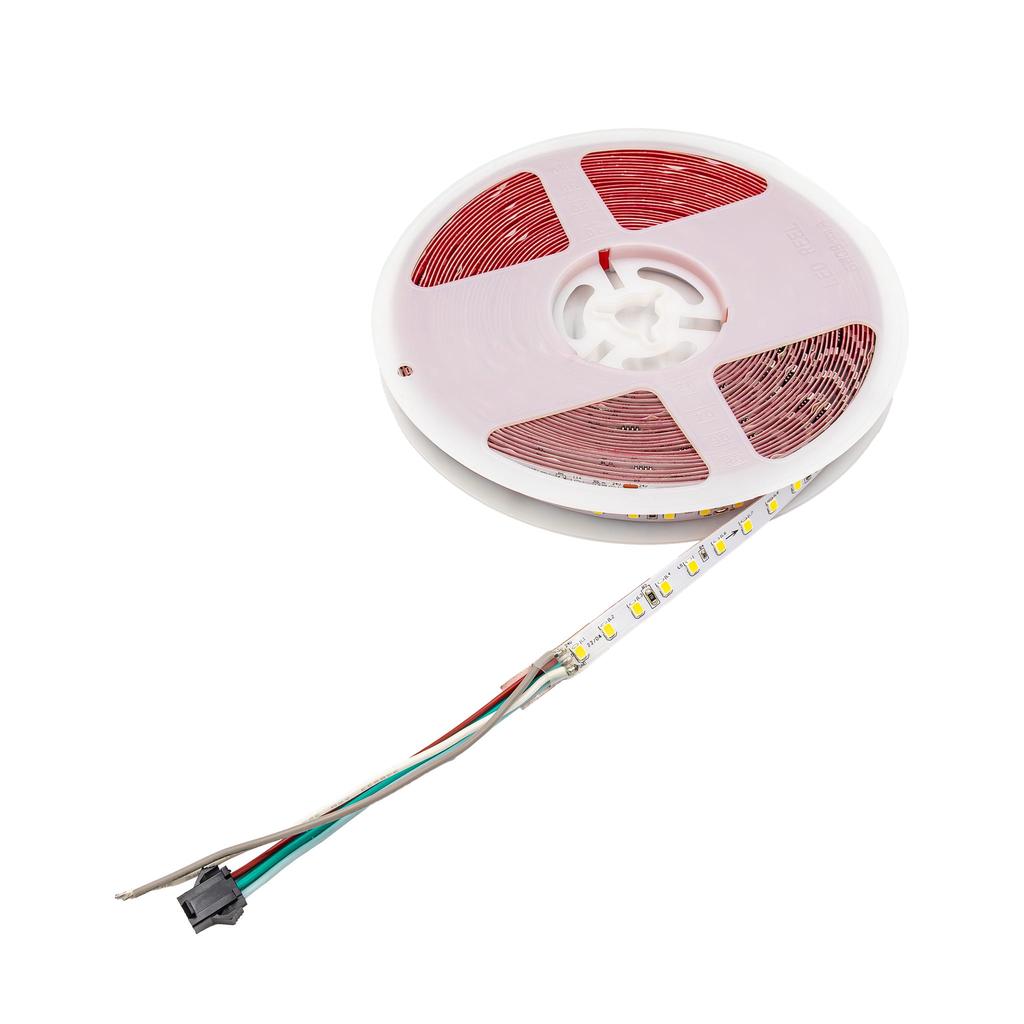 LED strip 1m flowing 24V Warm White 3000K 12W/m 126LED/m 8mm