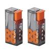 2Pcs Portable Floss Dispenser with Automatic Floss Dispensing, Refillable Travel Dental Floss Holder
