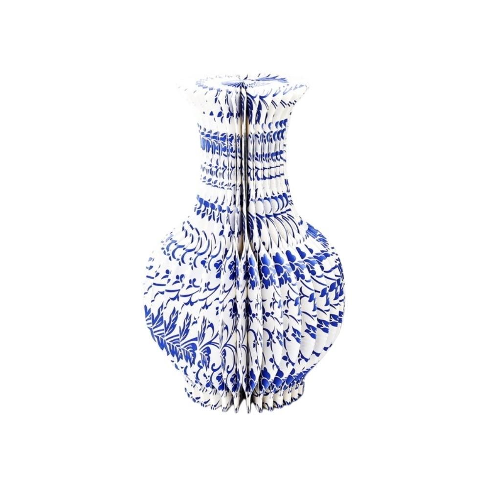 Handgefertigte Wabenpapier-Vase Dekorative Tischdeko Wohnzimmer