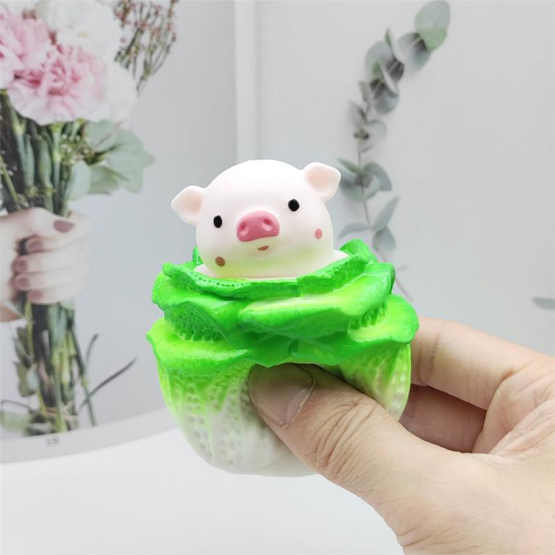 Pop Up Funny Mouse And Cheese Block Squeeze Anti Stress Toy Hide And Seek Figures Stress Relief Toys For Kids Adult