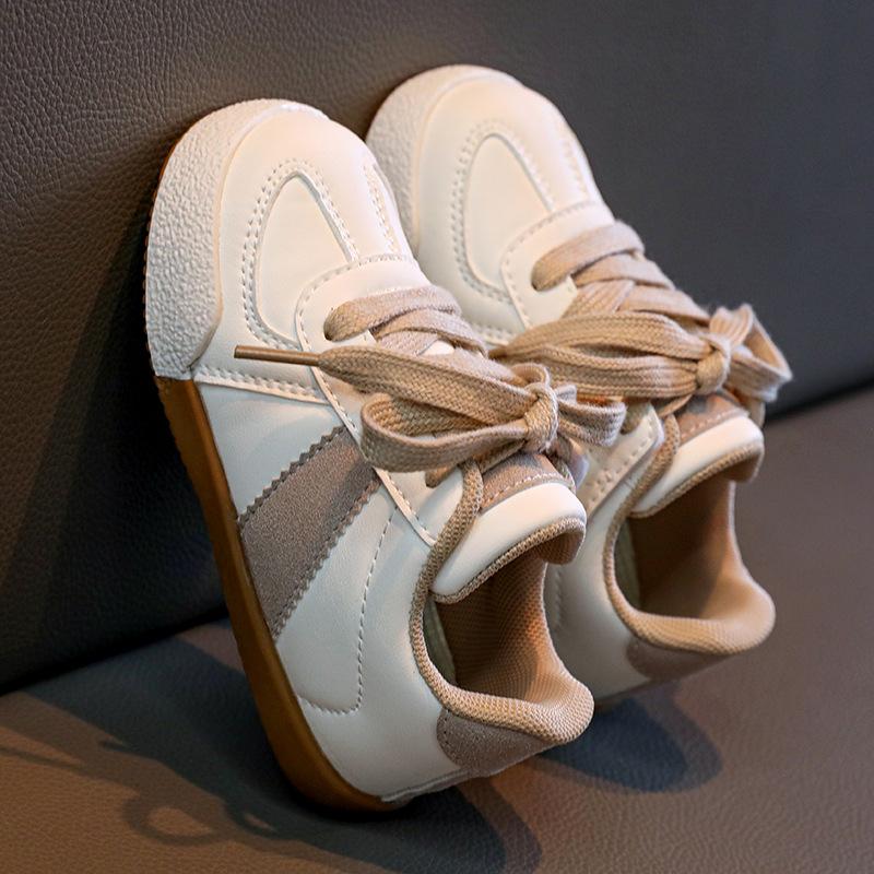 

Детские кеды низкие спортивные туфли 2025 осень средние и маленькие дети девочки малыш маленькие белые туфли мягкая подошва мальчики тонкая основная пластина 25 хаки