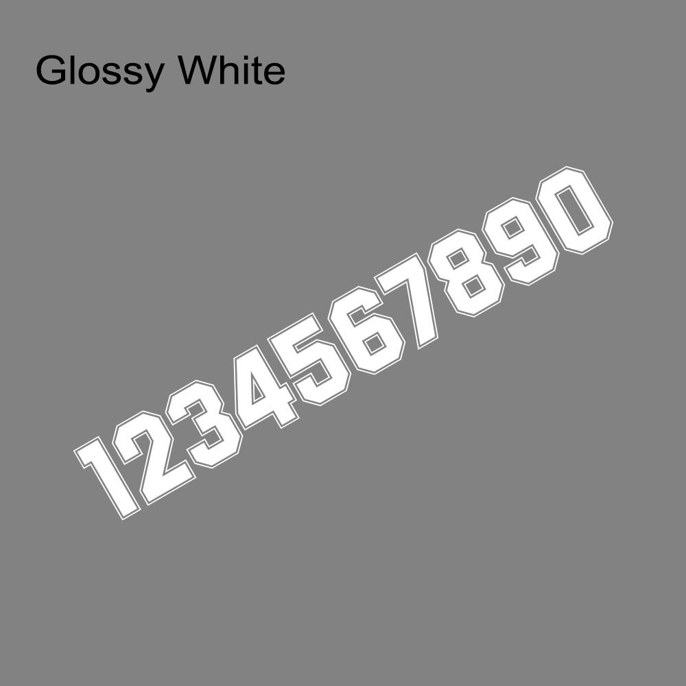 

Car Side Door Custom Number Styling Stickers For 0 1 2 3 4 5 6 7 8 9 Auto Tuning Accessories Vinyl Film Decoration Decals height 30cm&Number 1