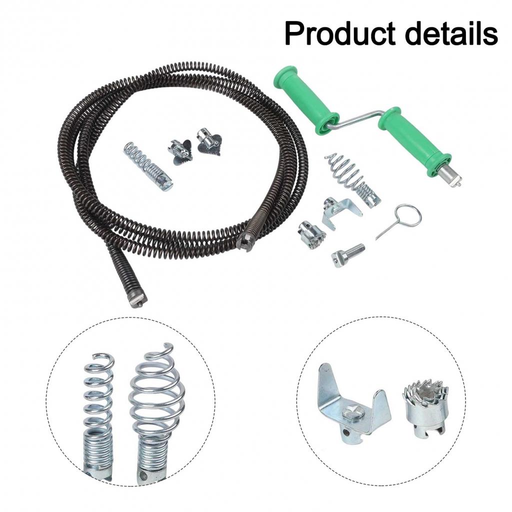 12 mm Diameter Rörrengöringsverktyg Spiral Rengöringsverktyg