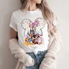 2026 New Mouse Pattern Womens Crew Neck Printed Tshirt Christmas Gift Tshirt