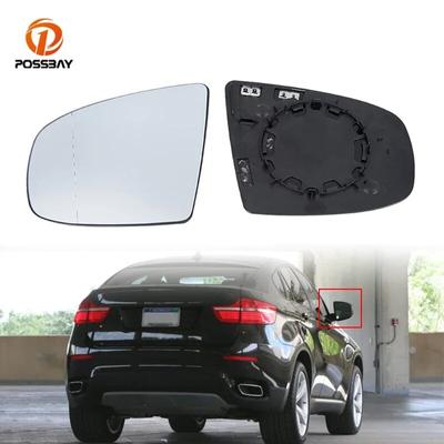 Auto-Rückspiegelglas, beheizte Flügelseite, transparent, Zubehör für BMW X5 X6 Serie E70 E71 E72 2007 2008 2009 2010–2014