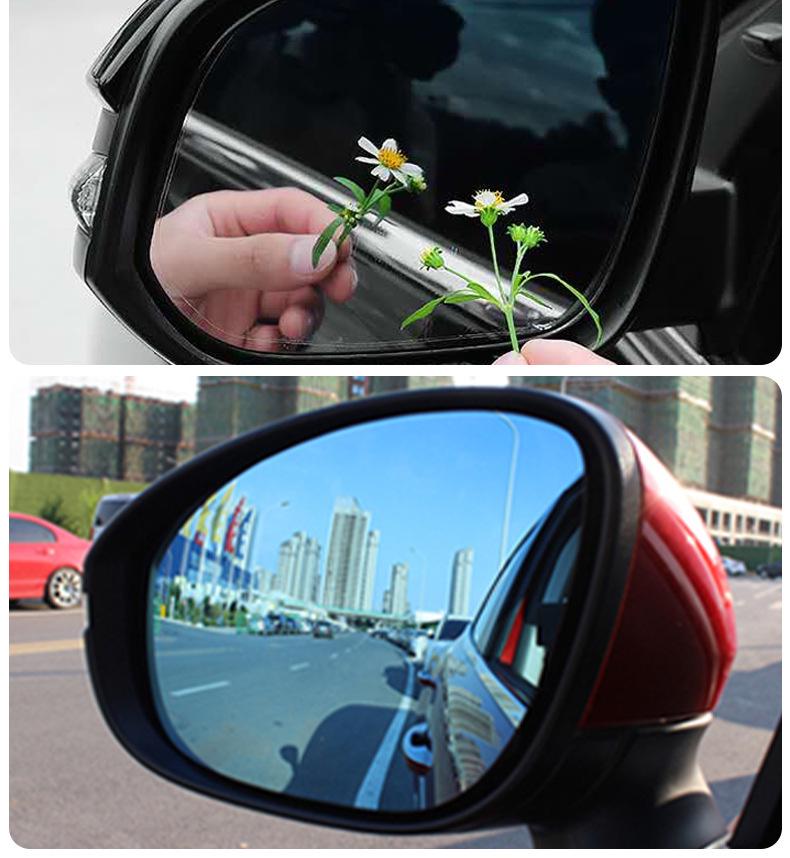 Tesla Model 3 Anti-glare Heated Wide-angle Mirror and Backup Camera Lens