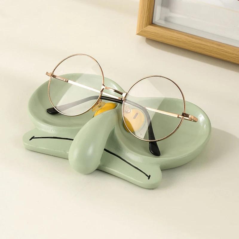 Funny Squidward Inspired Eyeglass Tray Resin Tray Jewelry Dish Catch All Tray Trinket Tray Eyeglass Stand Holder