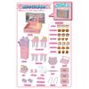 Takara Tomy Popuna Shop Neko Neko Bakery Pretend Play Toy for Ages 3 and Up Licca-chan LF-13 Dress-Up
