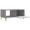 Coffee Table Grey Sonoma 90 x 50 x 40 cm Engineered Wood