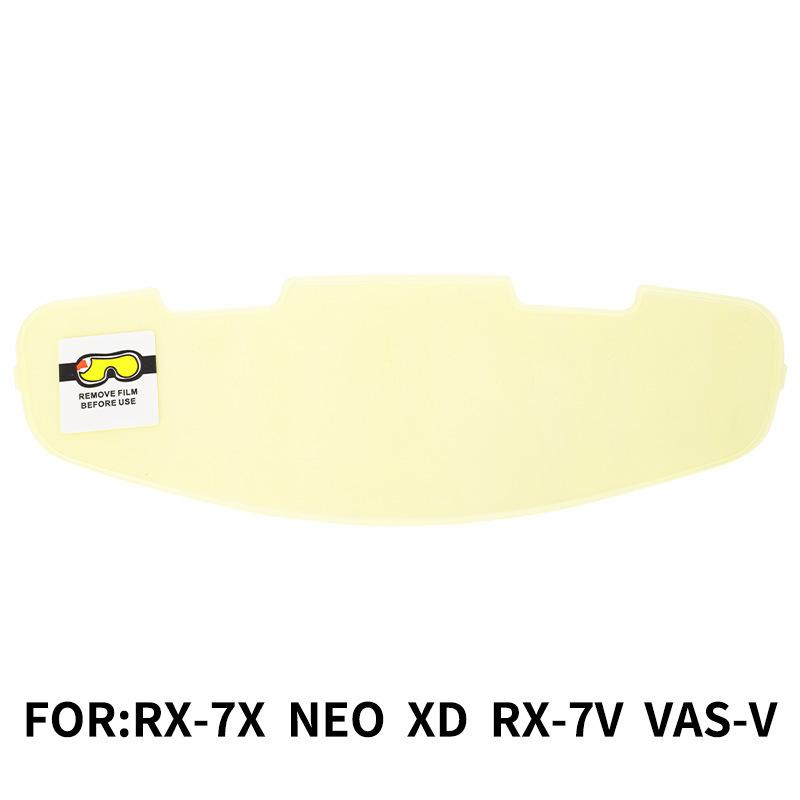 

Наклейка против запотевания для мотоциклетного шлема, пленка против запотевания, совместимая с линзами RX-7X/REO/XD/RX-7V/VAS-V, наклейка против запотевания бездна