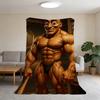 Blanket Super Warm Brainrot Comfortable Meme Plush Throw Blanket Child Home Italian Sofa Bedroom Gift