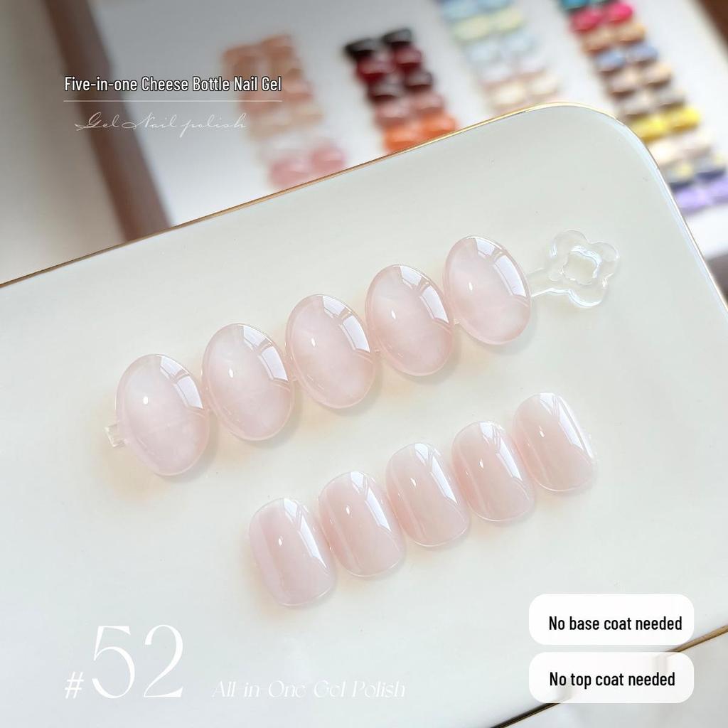 KaSi 2025 Autumn/Winter Sparkle Cat Eye Gel Polish - One-Step, Five-in-One Color for Nail Art