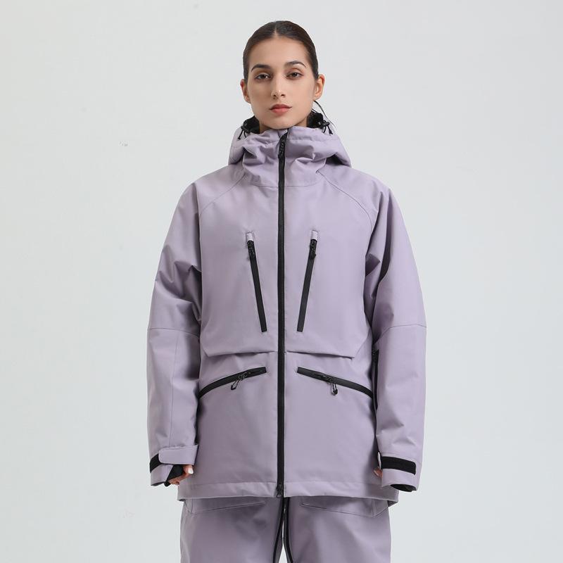 Men's and Women's Winter Ski Suit: Warm, Breathable, Waterproof, and Windproof for Outdoor Snowboarding and Sports.