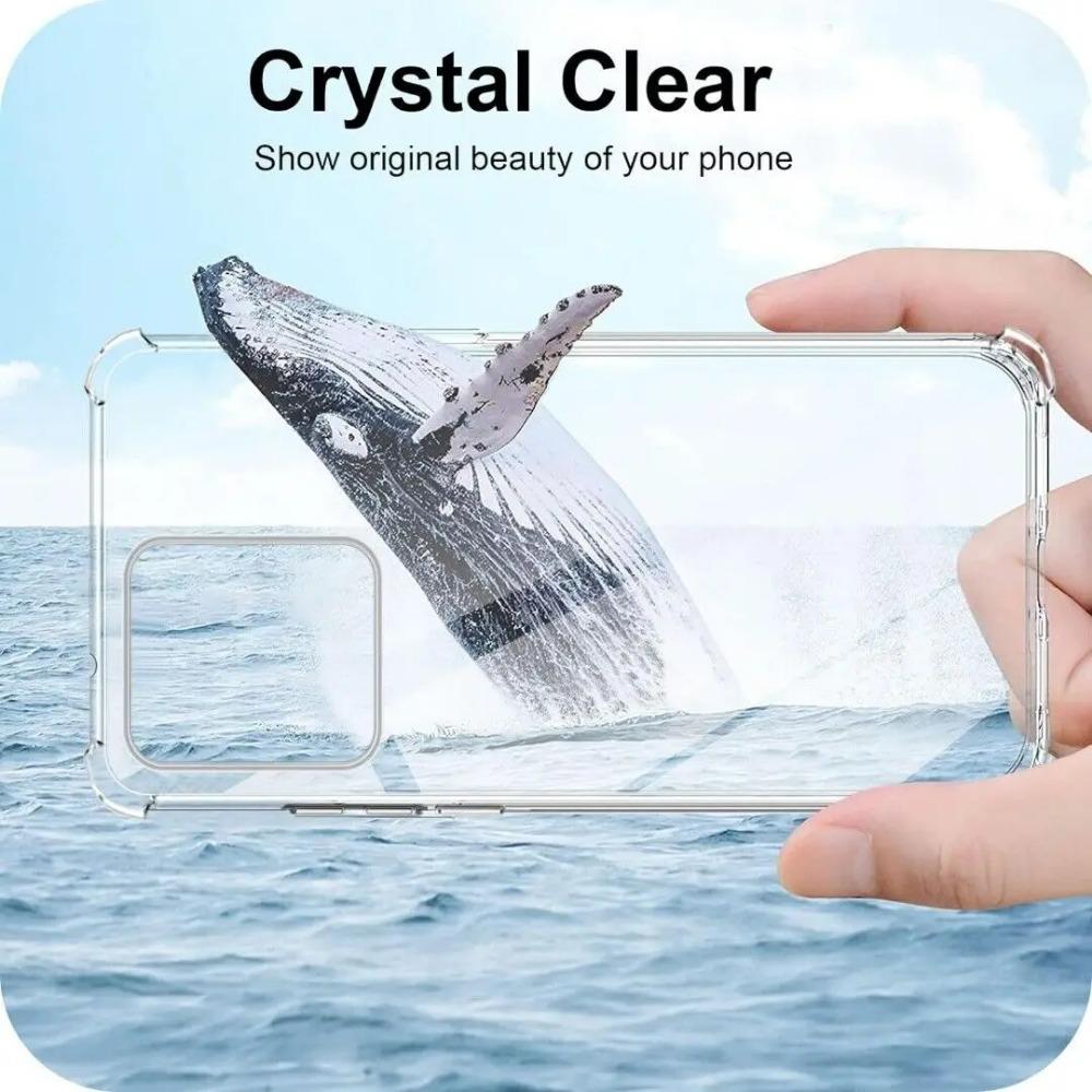 Stoßfeste Airbag-TPU-Hülle für Motorola Moto Edge 40 Neo, Schutzhülle, ultradünn, weich, transparent, vollständiger Schutz