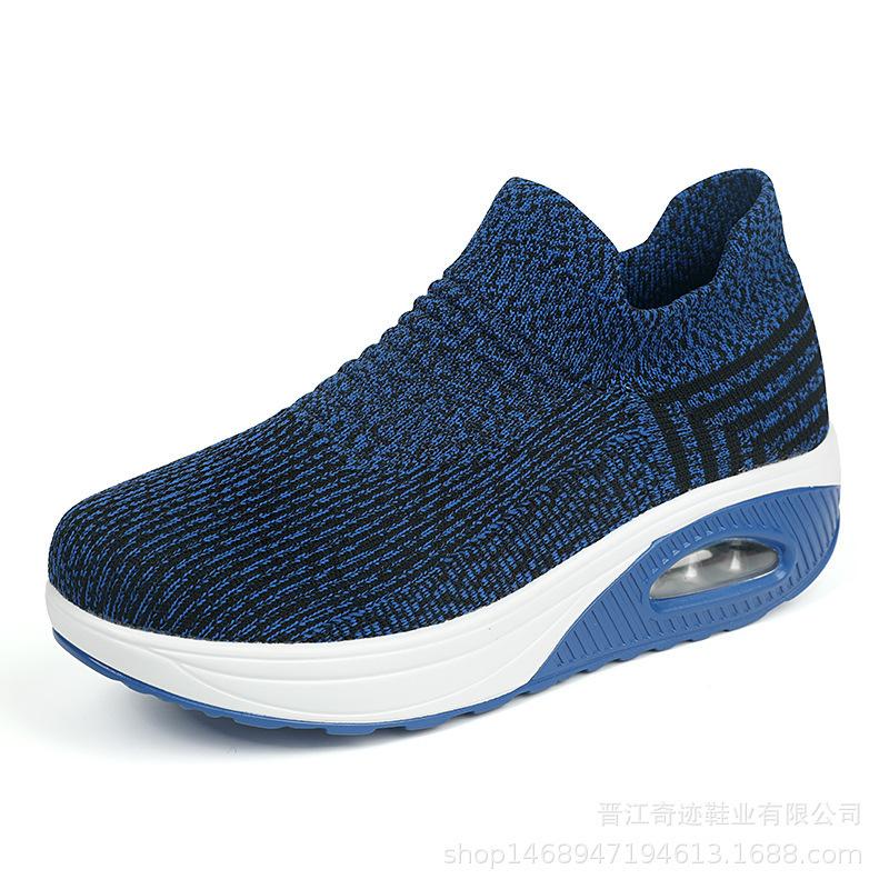 New shoes casual shoes breathable and lightweight mother shoes lace-up air cushion sneakers
