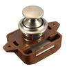 Push Button Lock Cupboard Furniture Door Camper ABS & Zinc Latch Useful