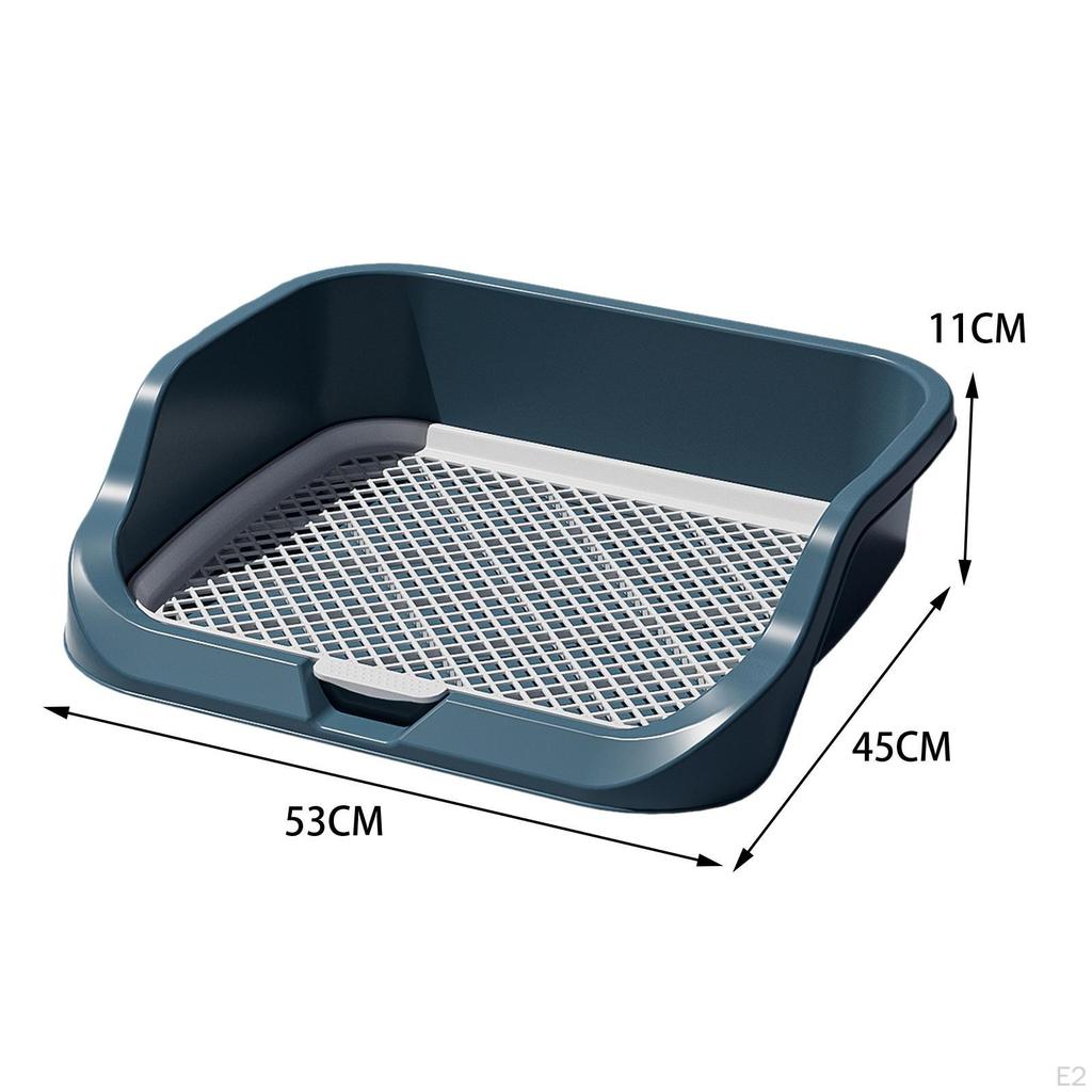 Dog Toilet Potty Pad, Mesh Training Tray, Pet Pad Holder for Indoor Puppy