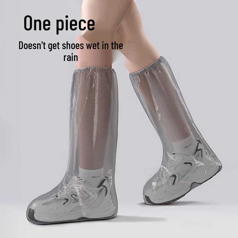 Einweg Verdickte High-Top Regenschuhüberzieher