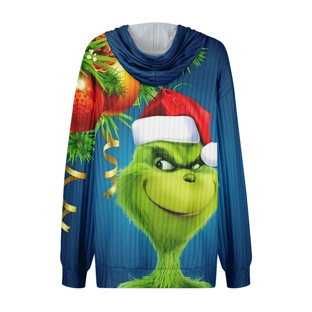 Mikiny pro ženy Trendy topy Ležérní Podzimní Móda Mikina s dlouhým rukávem S kapsami Svetr Lehký