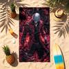Devil May Cry (5) Theme Beach Towel Sand Resistant Soft And Comfortable Suitable For The Pool Camping Yoga And Diving A Travel