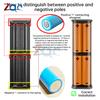 Custodia Power Bank Fai-da-te 4*21700 Custodia Powerbank PD22.5W 21700 Schermo LED Trasparente Guscio di Stoccaggio Batteria Supporto Batteria Senza Saldatura