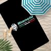 B-Bianchi Bike Microfiber Towel Polyester Beach Towel Quick Dry Sand Free Bath Towel For Summer Pool Travel Vacation