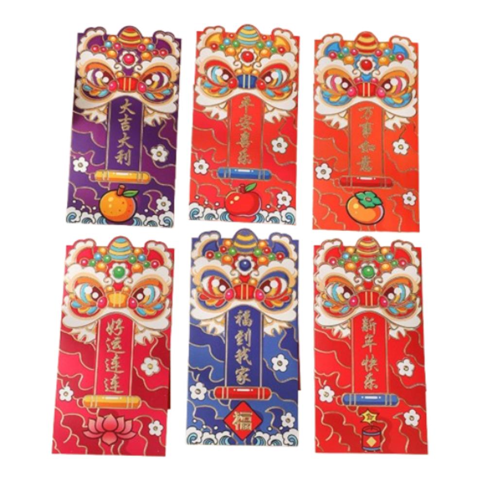 

Китайский стиль Год Змеи Красные конверты Благословение Удачные Денежные Мешочки Товары для Праздника Весны Style 9