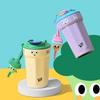 Cartoon Thermal Flask 450ml Coffee Mug Drinkware Insulation Cup Work