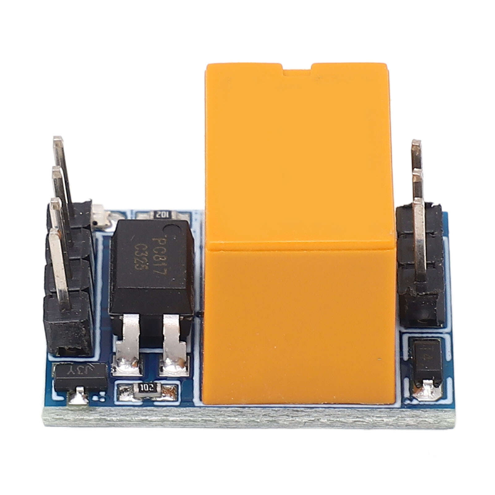 

DC3.35V HK Small Relay Module Light Indicator Anti Interference Micro Relay Board with Optocoupler 1 Channel
