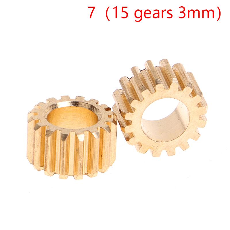 0.5M Modulus 8T 9T 10T 11T 12T 14T 15T 16T Teeth Copper Transmission Gear For Spindle Transmission Gear Fit 1.98Mm 2.3Mm 3.17Mm 3Mm 5Mm Shaft