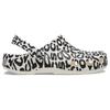 Crocs EVA Classic Warped Logo Clogs 'White Black' Unisex