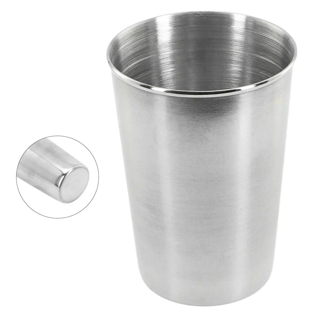 Polished 3070180320ml Stainless Steel Cup for Coffee Cola and Milk Suitable for For bar and Office Use Compact Design