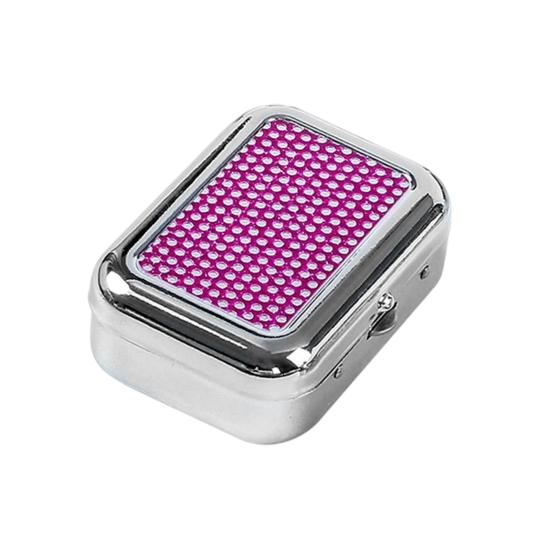 Portable Ashtray Outdoor with Built-in Holder Metal Travel Camping Hiking Pocket