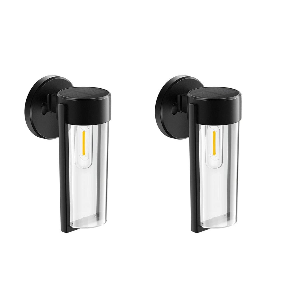 Solar Wall Lamp Outdoor Waterproof Intelligent Induction Tungsten Filament Lamp Courtyard Garden Villa Lighting Night Light