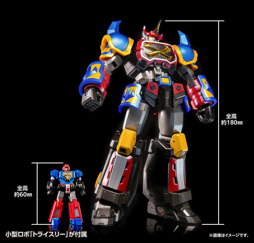 Wave Sengoku Majin GoShogun První limitovaná edice Výška cca. 180mm Nekompletní Měřítko Malovaná Hotová Akční Figurka KM161