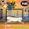 3D Flowing Sand Hourglass: Creative Glass Ornament & Birthday Gift