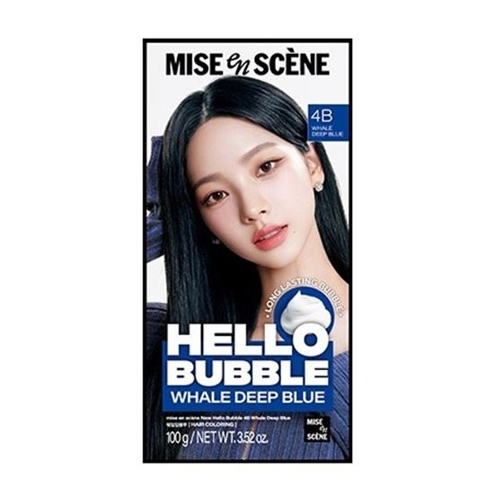 MISE En SCÈNE Hello Bubble Foam Hair 21 Color 100g with AESPA + Optional Self Hair Dye Kit