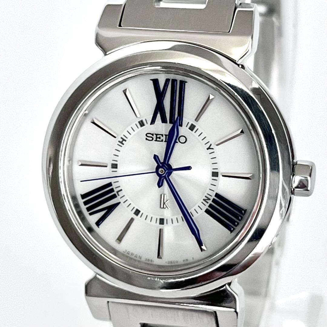 

[USED] Seiko Rukia Women s Watch, Working, Radio-Controlled Solar, s2179